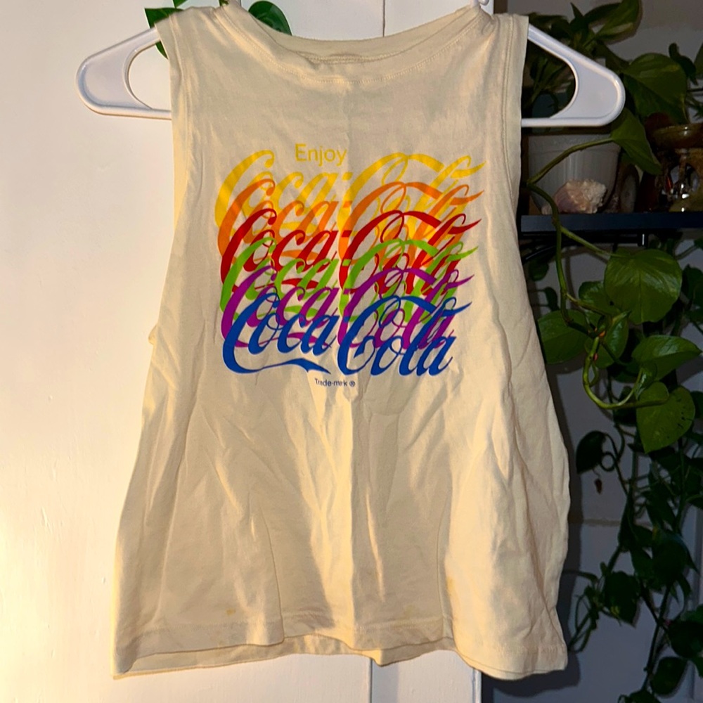 Women’s size Small “coca cola” tank top